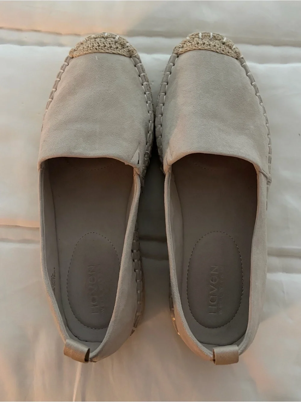 Heaven by Marcela Cream Braided Jute Espadrille Flats